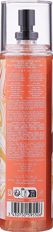 Jeanne Arthes Skil Golden Kiss - Perfumed Body & Hair Mist — photo N5