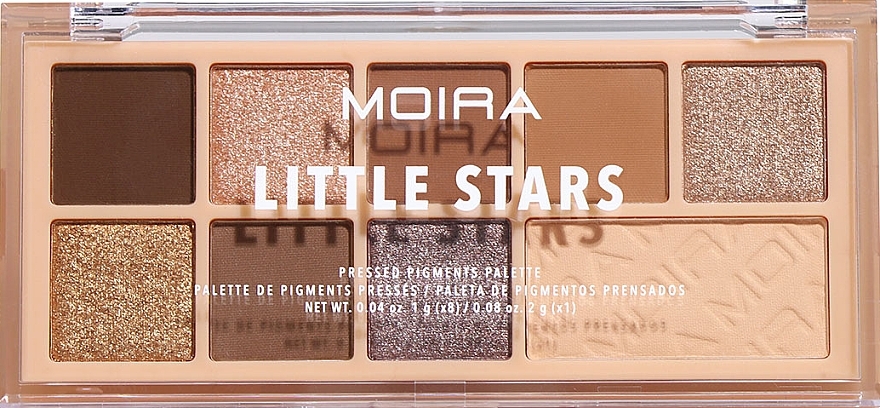 Eyeshadow - Moira On The Go Pressed Pigment Palette  — photo N1