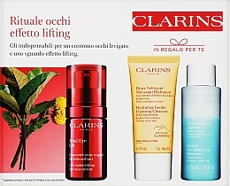 Fragrances, Perfumes, Cosmetics Набор - Clarins Total Eye Lift (eye/conc/15ml + eye/remover/30ml + foam/clean/30ml) 