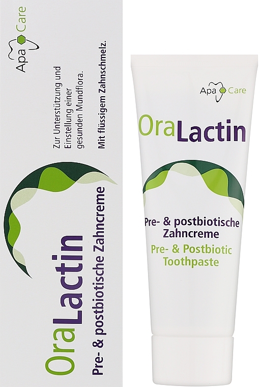 Pre- & Postbiotic Toothpaste - Apa Care OraLactin — photo N2