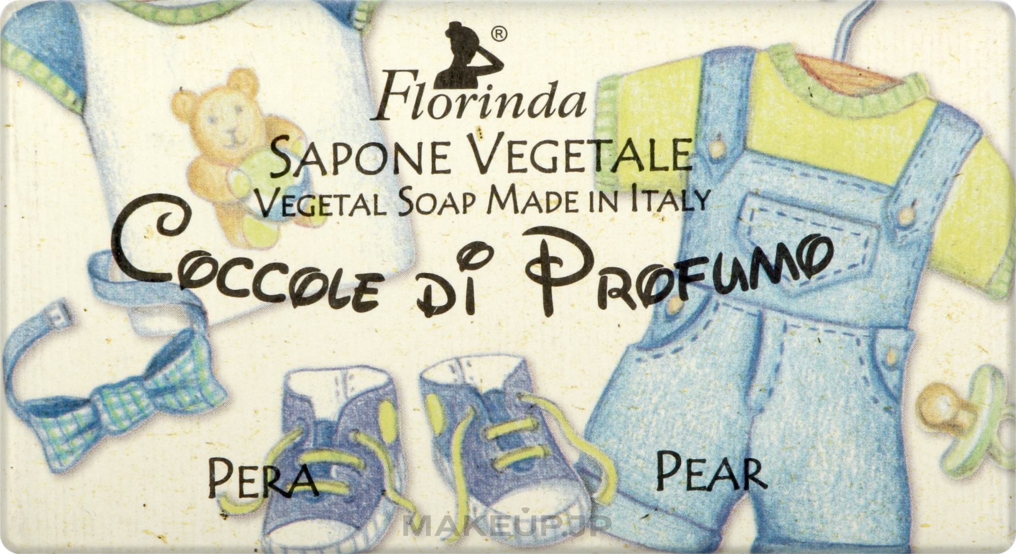 Natural Soap for Kids "Pear" - Florinda Sapone Vegetale Pear — photo 100 g