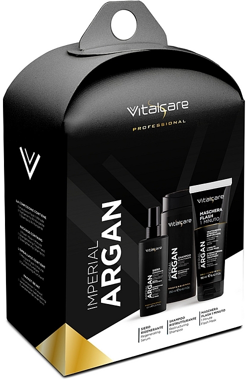 Set - Vitalcare Professional Imperial Argan (shm/250ml + h/mask/190ml + h/ser/125ml) — photo N1