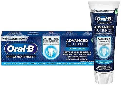 Toothpaste - Oral-B Pro-Expert Advanced Science Deep Cleaning Toothpaste — photo N1