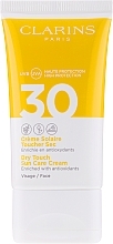 Facial Sun Cream - Clarins Dry Touch Sun Care Cream Face SPF 30 — photo N1