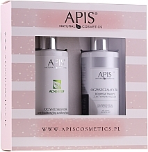 Fragrances, Perfumes, Cosmetics Set - APIS Professional (tonic/300ml + gel/300ml)