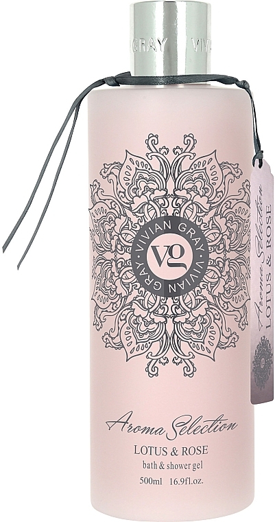 Shower Gel - Vivian Gray Aroma Selection Shower Gel Lotus & Rose — photo N2