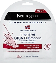 Fragrances, Perfumes, Cosmetics Foot Mask - Neutrogena Norwegian Formula Intensive CICA Foot Mask