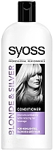 Fragrances, Perfumes, Cosmetics Yellow Neutralizing Conditioner - Syoss Blond & Silver Conditioner