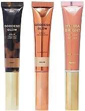 Fragrances, Perfumes, Cosmetics Set - Revolution Pro Cream Wand Trio Light (bronz/15ml + highlighter/15ml + blush/12ml)