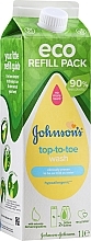 Fragrances, Perfumes, Cosmetics Bathing Gel (refill) - Johnson`s Baby Top-To-Toe Eco Refill Pack