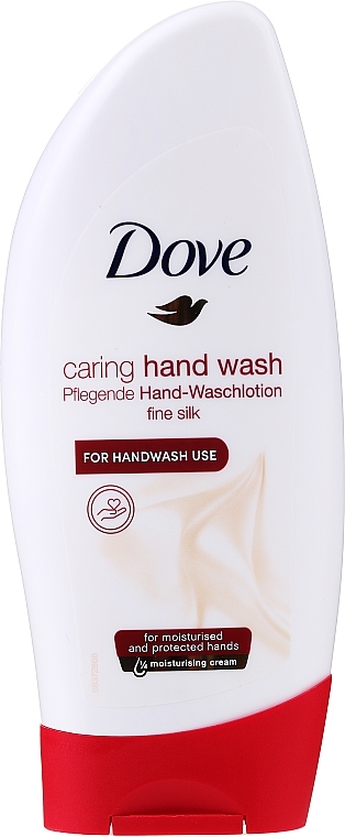 Liquid Hand Cream Soap - Dove Fine Silk Hand Wash — photo N2