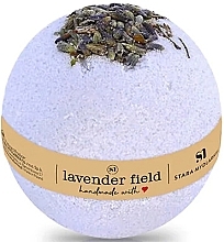 Fragrances, Perfumes, Cosmetics Lavender Field Bath Bomb - Stara Mydlarnia Lavender Field Violet Bath Bomb