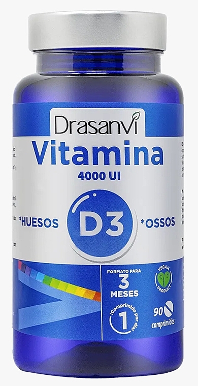 Vitamin D3 Food Supplement - Drasanvi Vitamin D3 4000 IU — photo N1