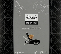 Shaving Set - Wilkinson Sword The Pioneer Collection (soap/125g + brush/1pcs + sh/1pcs + raz/5pcs) — photo N1