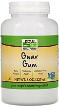 Guar Gum Herbal Supplement - Now Foods Real Food Guar Gum — photo N1