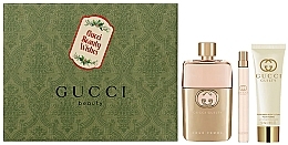 Gucci Guilty Pour Femme - Set (edp/90ml + b/lot/50ml + edp/mini/10ml) — photo N3