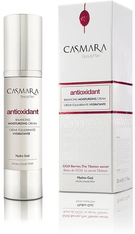 Hydra Goji Moisturizing Cream - Casmara Hydro Goji Antioxodant Balancing Moisturizing Cream — photo N1