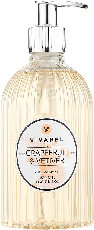 Vivian Gray Vivanel Grapefruit & Vetiver - Liquid Cream Soap — photo N1