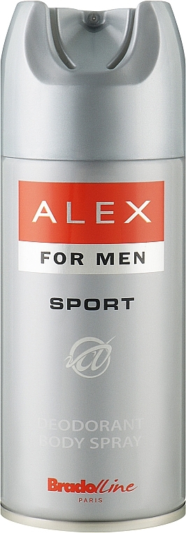 Deodorant Spray for Men - Bradoline Alex Sport Deodorant — photo N1