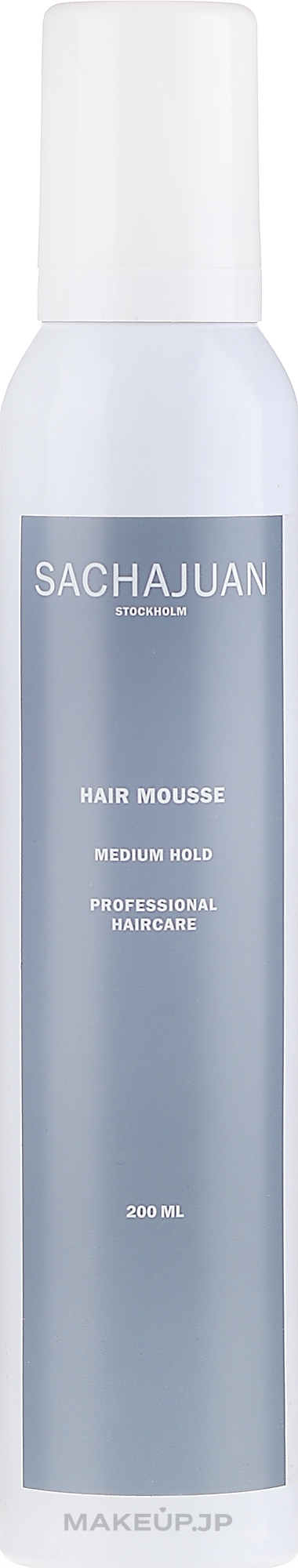 Medium Hold Styling Hair Mousse - Sachajuan Hair Mousse — photo 200 ml