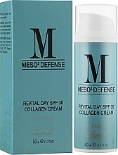 Vitamin Day Cream "Collagen Reconstructor" - Elenis Meso Defense Day Cream Collagen Reconstructor SPF30 — photo N2