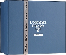 Fragrances, Perfumes, Cosmetics Prada L'Homme Prada L'Eau - Set (edt/100ml +edt/10ml + sh/gel/100ml)