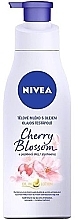 Fragrances, Perfumes, Cosmetics Body Milk "Sakura Flower" - NIVEA Cherry Blossom Body Lotion