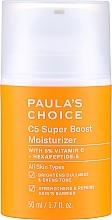 Fragrances, Perfumes, Cosmetics Moisturizing Night Face Cream - Paula's Choice C5 Super Boost Moisturizer