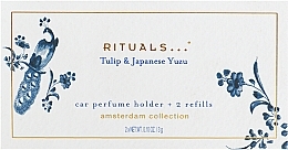 Rituals Amsterdam Collection - Car Perfume (holder + refills/2x3g) — photo N6