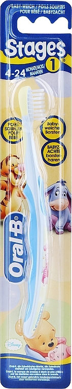 Soft Toothbrush Stages 1, blue - Oral-B — photo N1