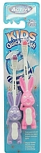 Kids Toothbrush, 3-6 years, purple + pink - Beauty Formulas Active Oral Care — photo N1