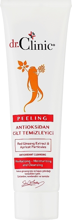 Face Peeling Cream with Ginseng Extract - Dr. Clinic — photo N1