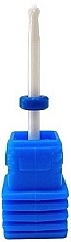 Fragrances, Perfumes, Cosmetics Ceramic Ball Nail Drill Bit, dark blue - Deni Carte