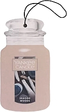 Dry Car Perfume - Yankee Candle Single Car Jar Seaside Woods — photo N2