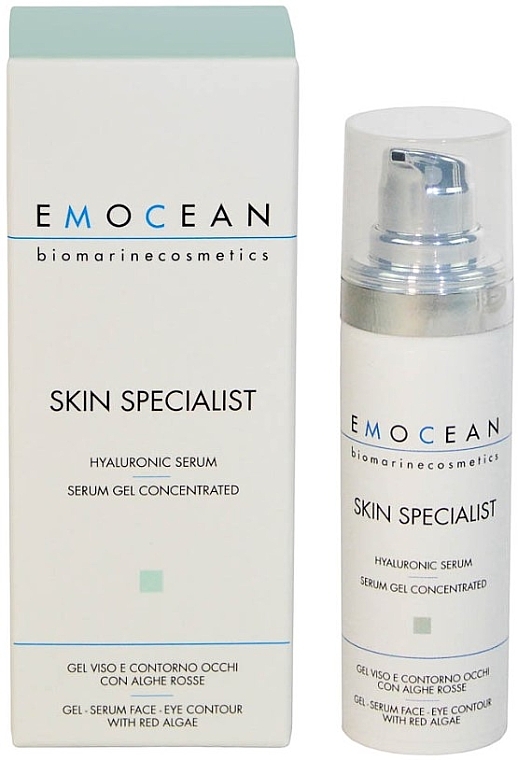 Moisturizing Face Serum with Hyaluronic Acid - Emocean Skin Specialist Hyaluronic Serum — photo N1