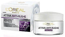 Fragrances, Perfumes, Cosmetics Anti-Aging Face Cream - L'Oreal Paris Age Expert 55+ Calcium Day & Night Cream