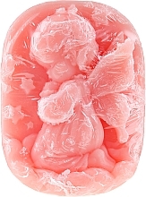 Glycerin Soap "Kid Touch" - Bulgarian Rose Glycerin Fragrant Soap Pink Angel — photo N2