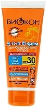 Fragrances, Perfumes, Cosmetics Safe Tan Kids Cream SPF30 - Biokon