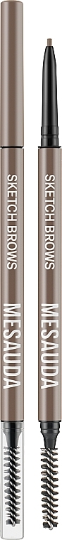 Automatic Brow Pencil - Mesauda Milano Sketch Brows — photo N6