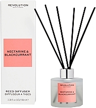 Fragrances, Perfumes, Cosmetics Nectarine & Black Currant Reed Diffuser - Makeup Revolution Nectarine & Blackcurrant Reed Diffuser