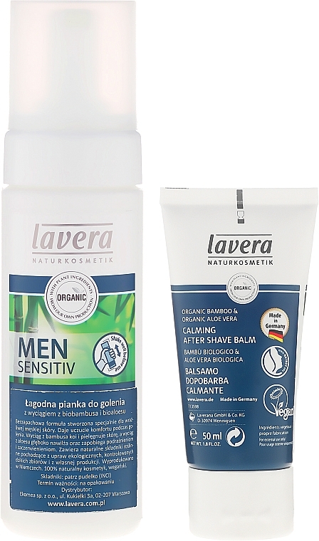 Set - Lavera (foam/150ml + ash/balm/50ml) — photo N13