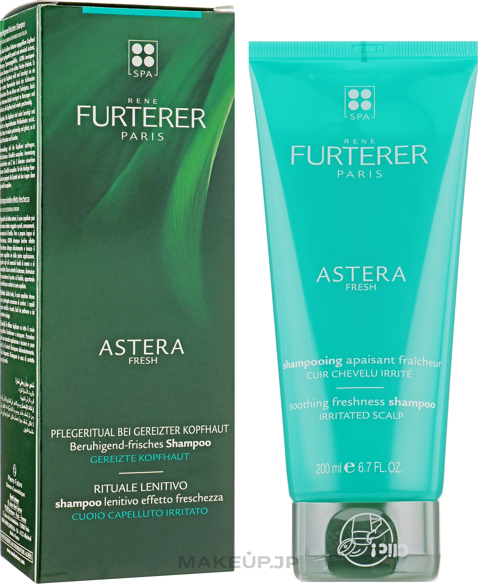 Soothing & Refreshing Shampoo - Rene Furterer Astera Fresh Soothing Freshness Shampoo — photo 200 ml