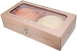 Fragrances, Perfumes, Cosmetics Soap Set "Vanilla & Rose" - Gori 1919 Floreal Vanilla & Rose (soap/2 x 150 g)