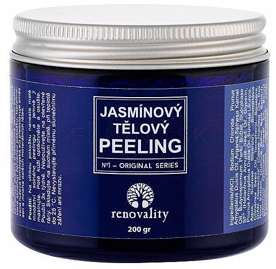 Fine-Grained Salt Peeling - Renovality Original Series Jasmine Body Peeling  — photo N1