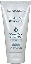 Fragrances, Perfumes, Cosmetics Fortifying Shampoo - L'anza Healing Strength White Tea Shampoo (mini size)