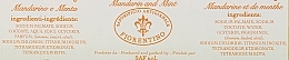 Tangerine & Mint Natural Soap - Saponificio Artigianale Fiorentino Tangerine & Mint Soap — photo N2