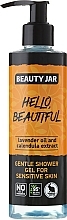 Shower Gel for Sensitive Skin "Hello, Beautiful" - Beauty Jar Gentle Shover Gel — photo N3