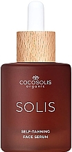 Self-Tanning Face Serum with Hyaluronic Acid - Cocosolis Solis Self-Tanning Face Serum — photo N1