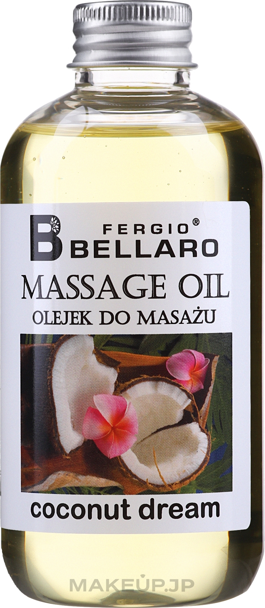 Massage Oil "Coconut" - Fergio Bellaro Massage Oil Coconut Dreem — photo 200 ml
