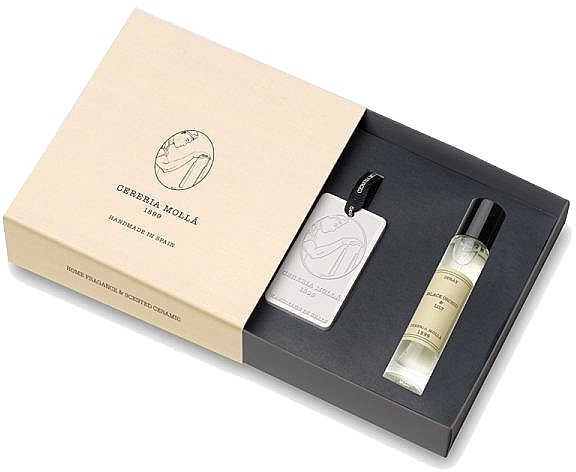 Cereria Molla Black Orchid & Lily - Set (spray/15ml + acc)	 — photo N1